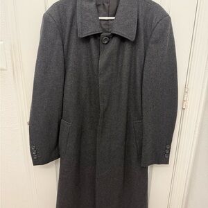 Fortini Italian Collezione Men's Classic Gray coat size